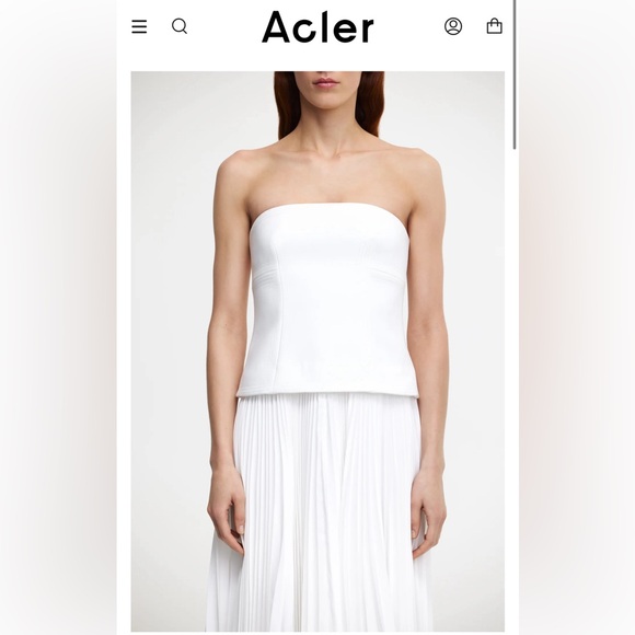 Acler BRAYSWICK MIDI DRESS - Picture 4 of 4